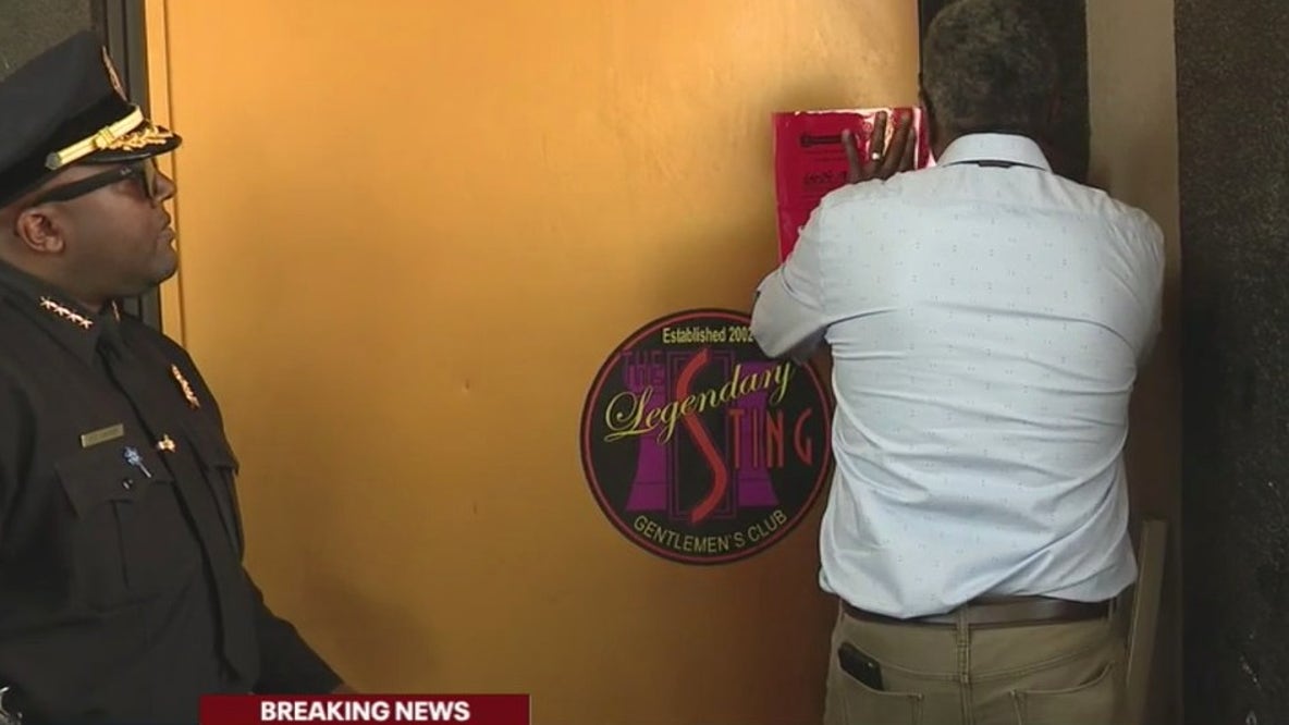 Detroit police shut down Sting strip club on Michigan Avenue